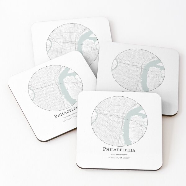 Item preview, Topography of Philadelphia designed and sold by JohnnysHeath.
