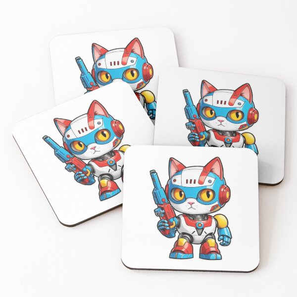 Item preview, Cool robot cat06 designed and sold by AttaboyStudio.