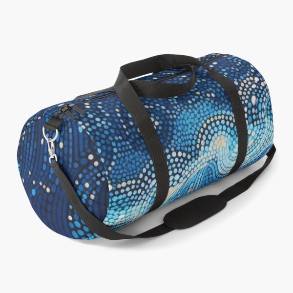 Item preview, Aboriginal Inspired Dot Art - With Stormy Waves designed and sold by GrinGalore.