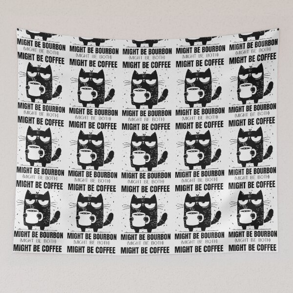 Item preview, Might Be Coffee Might Be Bourbon Coffee Lovers designed and sold by ManiaGrania.