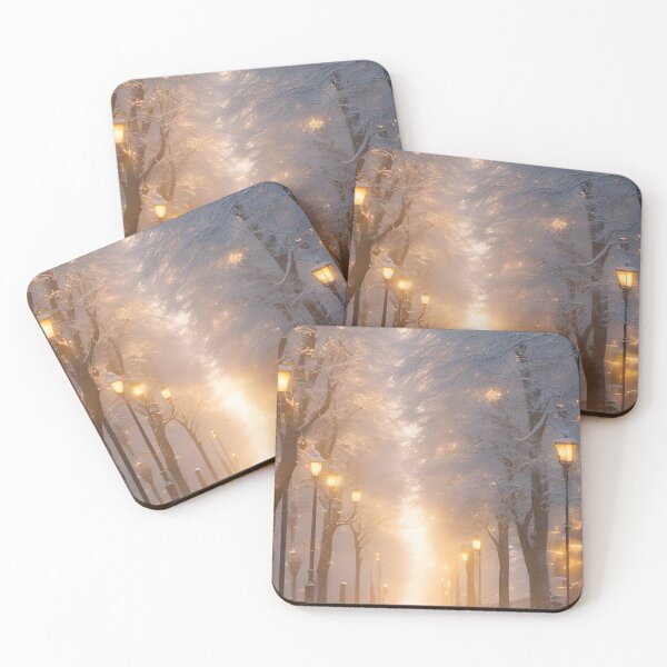 Item preview, Fantasy Winter Ancient Citidel Scenic surrounded by nature (silvergoldvisionary) designed and sold by SGVisionary.
