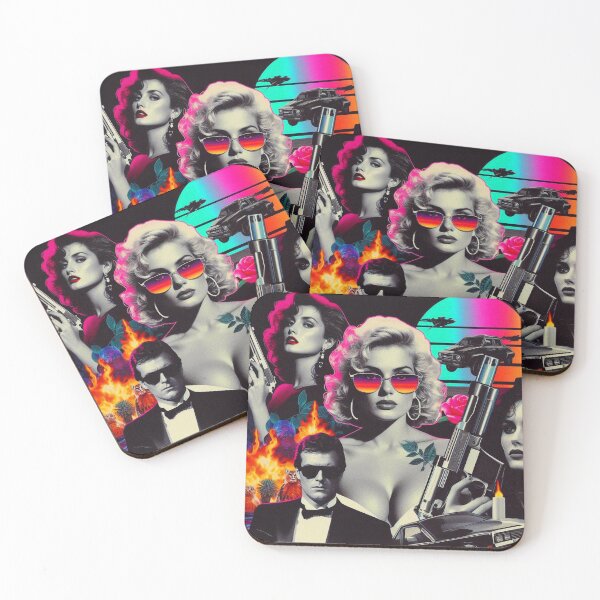 Item preview, 80s Retrowave Woman designed and sold by PulpVintage.