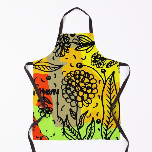 Item preview, floral pattern. drawn flowers designed and sold by Krzysztof Patalas.