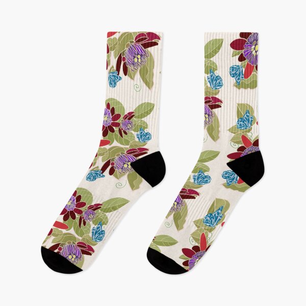 Item preview, Rubivioleta - Gabrielle Passion Flower designed and sold by Rubivioleta.
