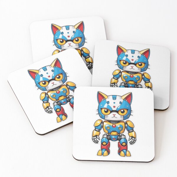 Item preview, Cool robot cat07 designed and sold by AttaboyStudio.
