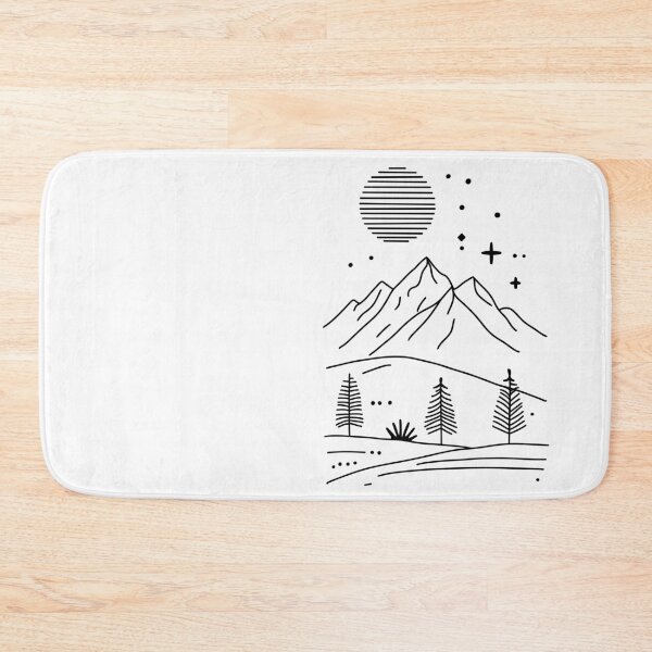 Item preview, Minimalist Mountain Escape designed and sold by lavavamp.