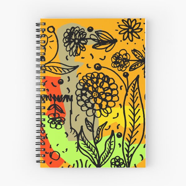 Item preview, floral pattern. drawn flowers designed and sold by Krzysztof Patalas.