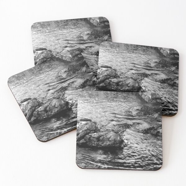Item preview, Rock in sea, Fiskardo, monochrome designed and sold by paulboizot.