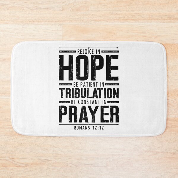 Item preview, Romans 12:12 Rejoice In Hope designed and sold by plushism.