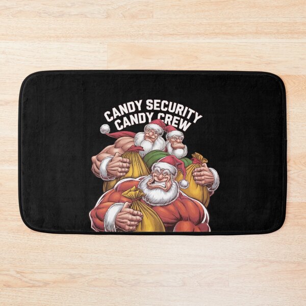 Item preview, Candy Security Candy Crew - Sweet Holiday - Muscle Santas designed and sold by GRABAPSHOP.