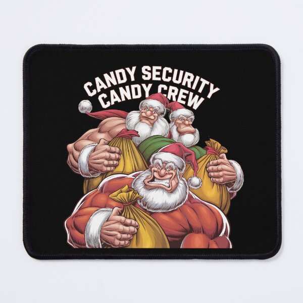Item preview, Candy Security Candy Crew - Sweet Holiday - Muscle Santas designed and sold by GRABAPSHOP.