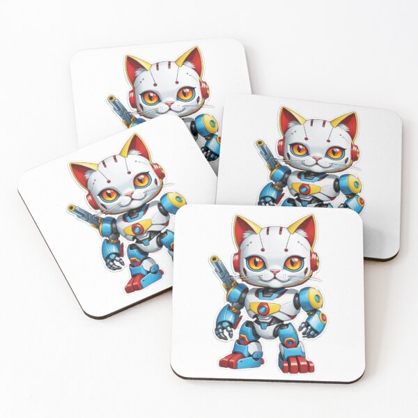 Item preview, Cool robot cat08 designed and sold by AttaboyStudio.