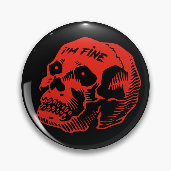 Artikelvorschau, Positive Vibes Totenkopf entworfen und verkauft von queerrilla.