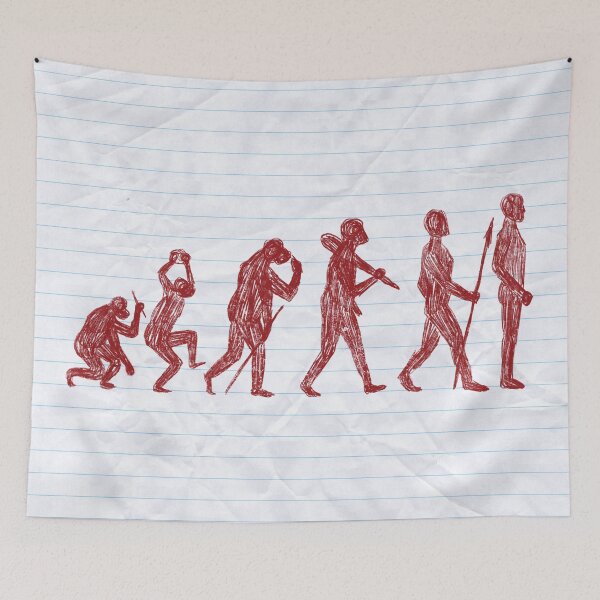 Item preview, Evolution designed and sold by Scrabbly Doodles.