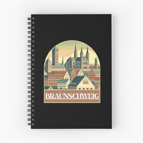 Item preview, Retro Braunschweig Skyline  designed and sold by MaateoDesign.