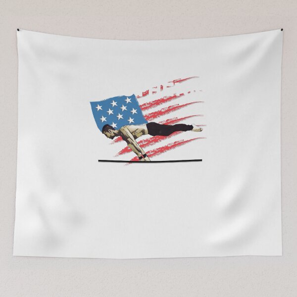 Artikelvorschau, Calisthenics Usa Design T-Shirt entworfen und verkauft von Stefanoprince84.