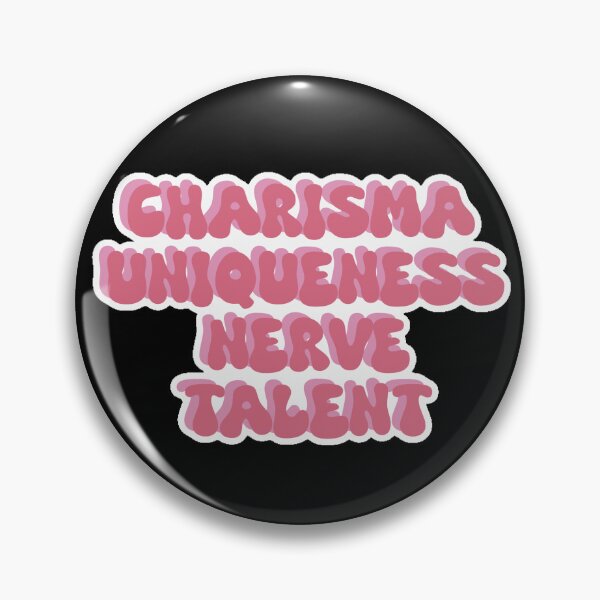Item preview, I’m Serving - Charisma, Uniqueness, Nerve and Talent Sticker designed and sold by CertainlyAToad.