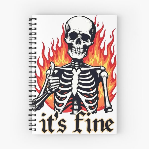 Aperçu de l'œuvre C'est bien, style squelette - Bande dessinée vintage créée et vendue par SpeakingPrint2.