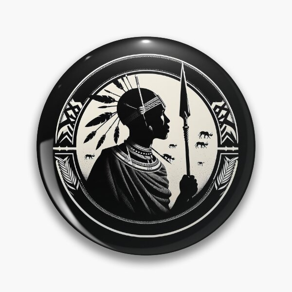 Item preview, Maasai Warrior: Strength, Tradition, and Pride designed and sold by communedesigns.
