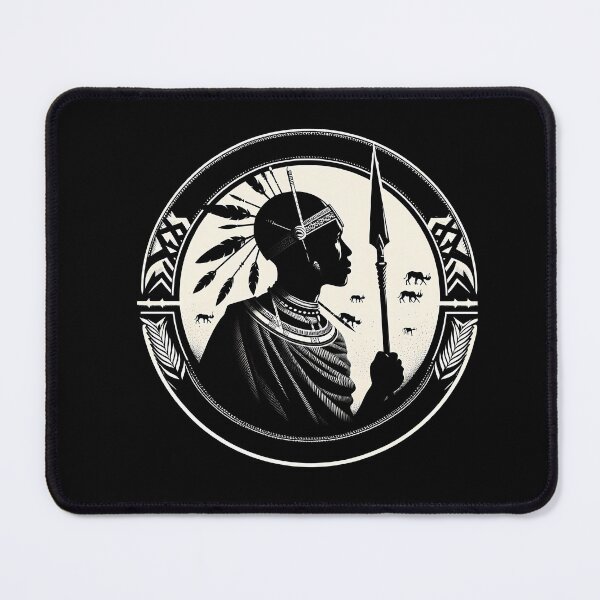 Item preview, Maasai Warrior: Strength, Tradition, and Pride designed and sold by communedesigns.