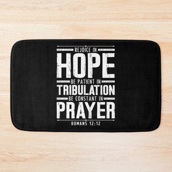 Item preview, Romans 12:12 Rejoice In Hope designed and sold by plushism.