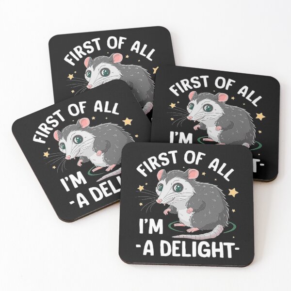 Item preview, Adorable Opossum - First of All, I’m a Delight designed and sold by love3617.