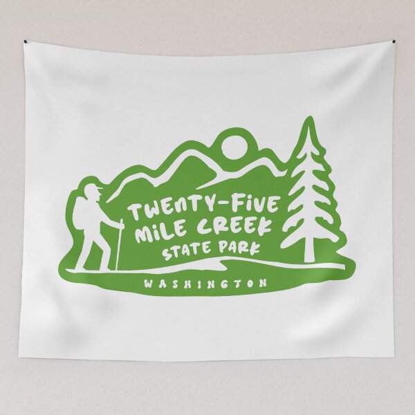 Item preview, Twenty-Five Mile Creek State Park Washington Hiker designed and sold by bivenart.