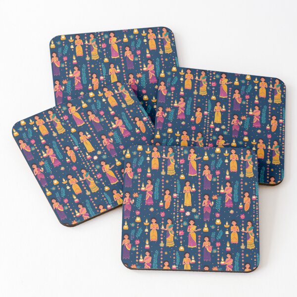 Item preview, Diwali Sarees: Colors and Elegance designed and sold by MidArtForge.