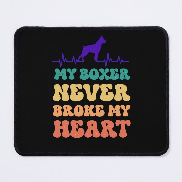 Item preview,  Boxer dog.Boxer heart beat.My boxer never broke my heart. designed and sold by JAGA-ALIME.