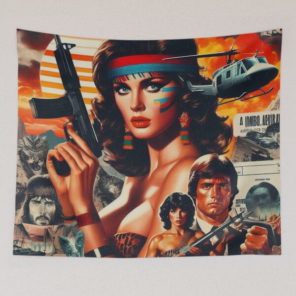 Item preview, 80s War Woman designed and sold by PulpVintage.