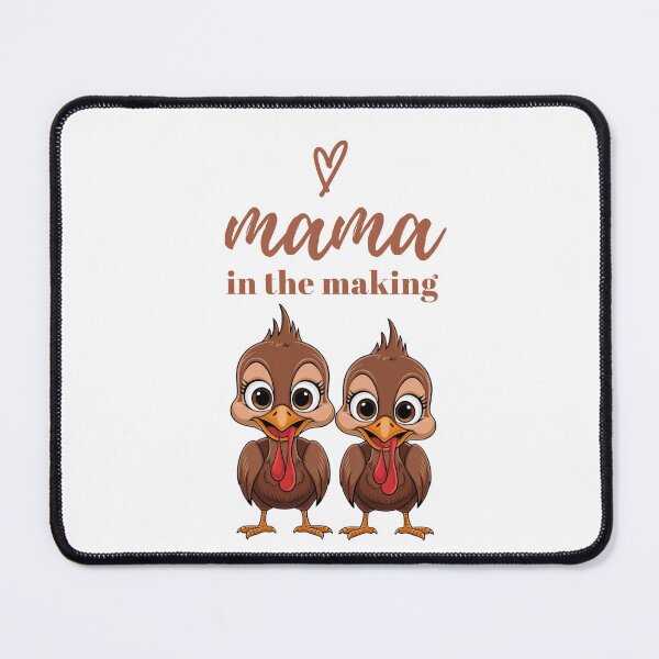 Item preview,  Twin Baby Announcement,  Mother of Twins, Fall Mom Twins designed and sold by KolorellaS.