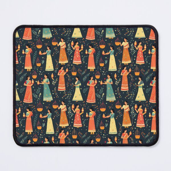Item preview, Diwali Sarees: Colors and Elegance designed and sold by MidArtForge.