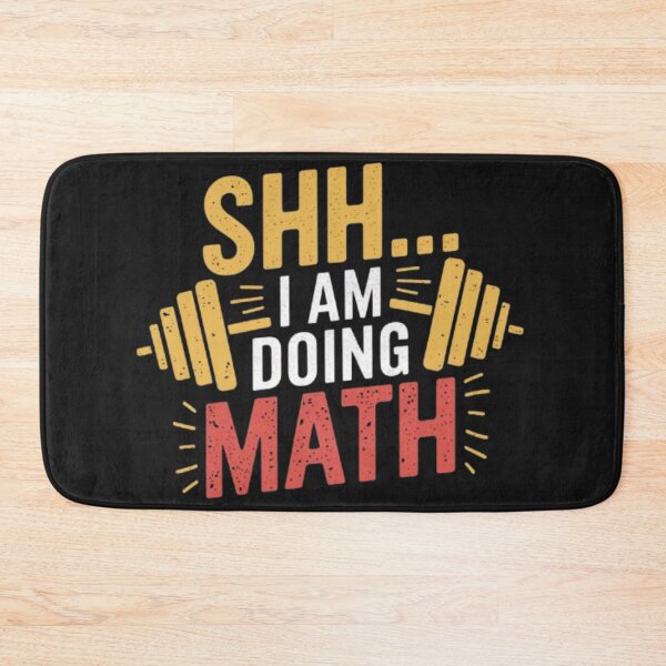 Item preview, Gym lover - Shh I'am doing math designed and sold by 123ks.