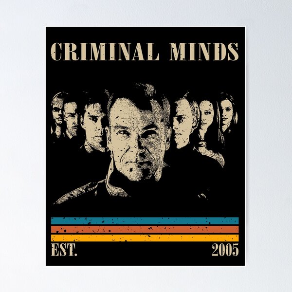 Artikel-Vorschau von Retro Criminal Minds, designt und verkauft von ShawnConnor.