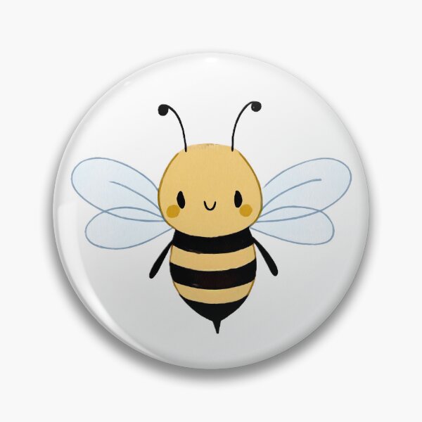 Item preview, Buzzing with Cuteness: Adorable Bee Design designed and sold by CharlieMakes.