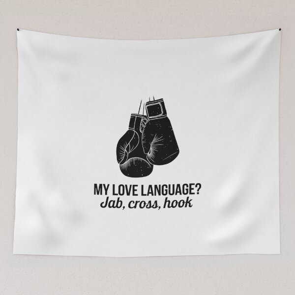 Item preview, My love language, boxing, funnyfits70, Humor, Funny,  designed and sold by FunnyFits70.
