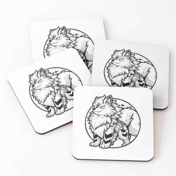 Item preview, Oriental Arcanine BW designed and sold by psydrian.