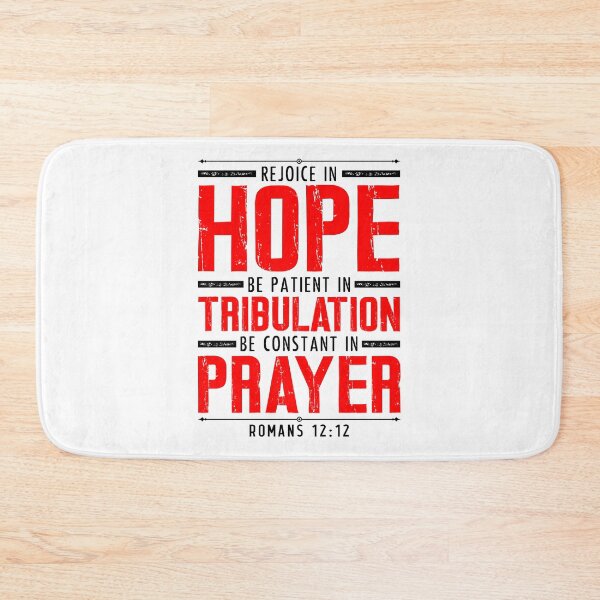 Item preview, Romans 12:12 Rejoice In Hope designed and sold by plushism.