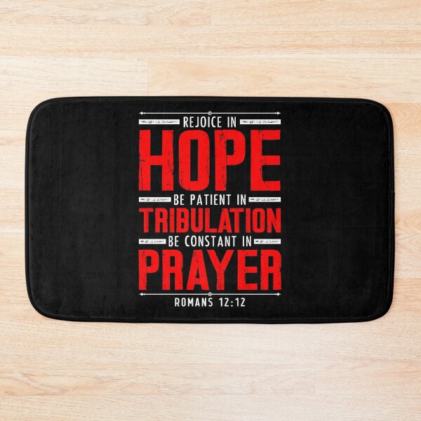 Item preview, Romans 12:12 Rejoice In Hope designed and sold by plushism.