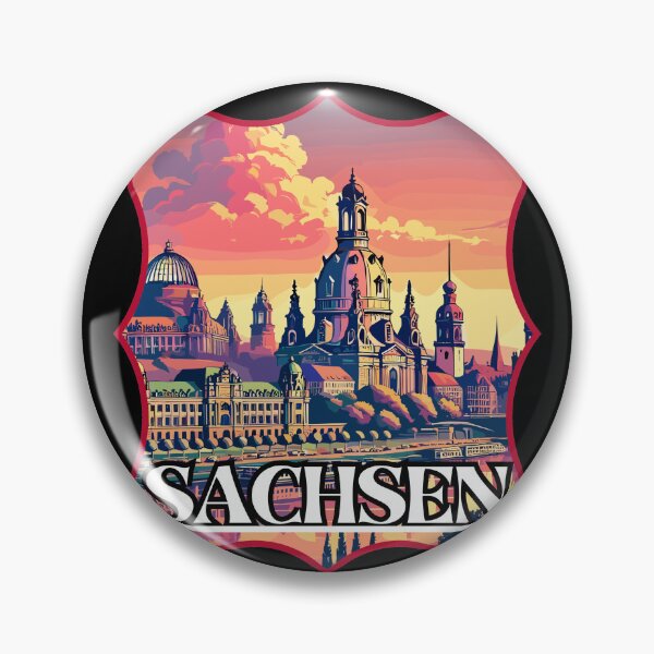 Item preview, Retro Sachsen Skyline  designed and sold by MaateoDesign.