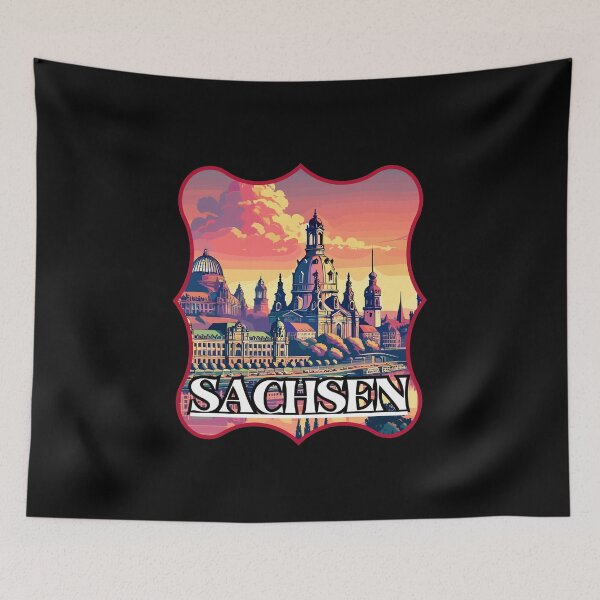 Item preview, Retro Sachsen Skyline  designed and sold by MaateoDesign.