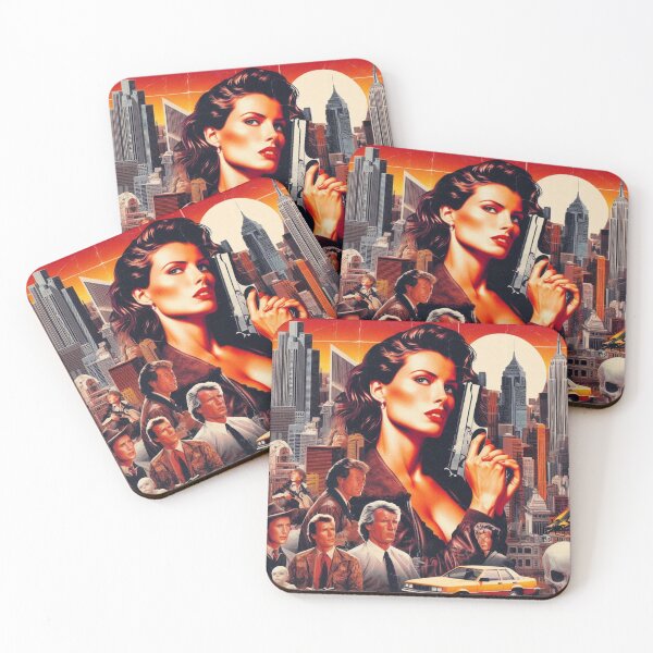 Item preview, Retro City Woman designed and sold by PulpVintage.