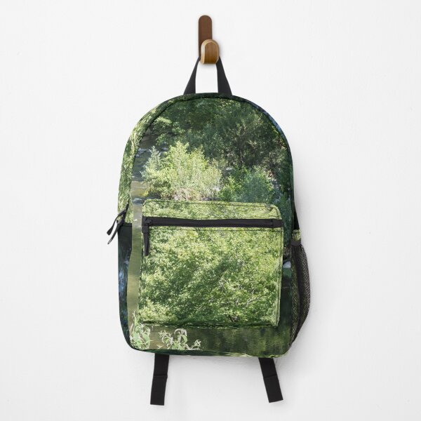 Item preview, Calm Summertime River with Lush Green Riverbanks designed and sold by Georgia Mizuleva.