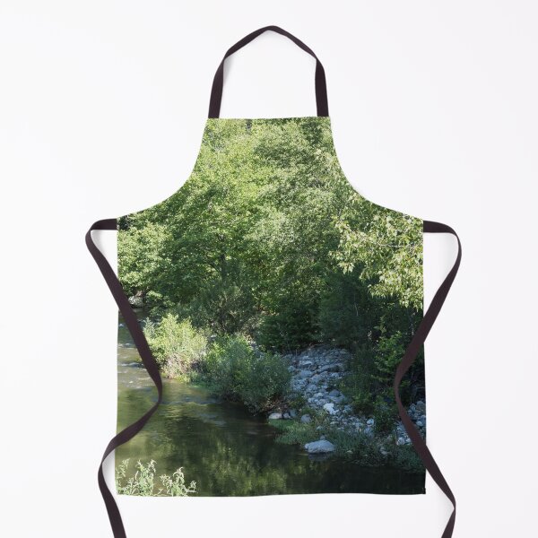 Item preview, Calm Summertime River with Lush Green Riverbanks designed and sold by Georgia Mizuleva.