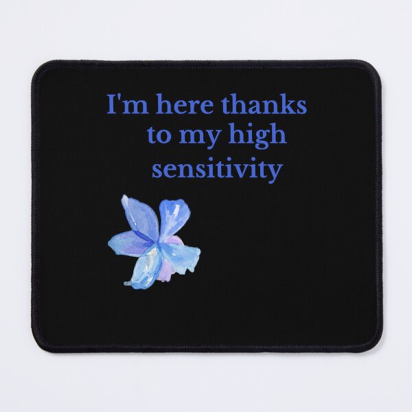 Item preview, I'm here thanks to my high sensitivity designed and sold by MegiSmile.
