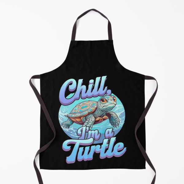Item preview, Chill im a turtle - Turtley awesome - Shell yeah - Funky turtle - Turtle drawing - Little turtle designed and sold by JansenGS.