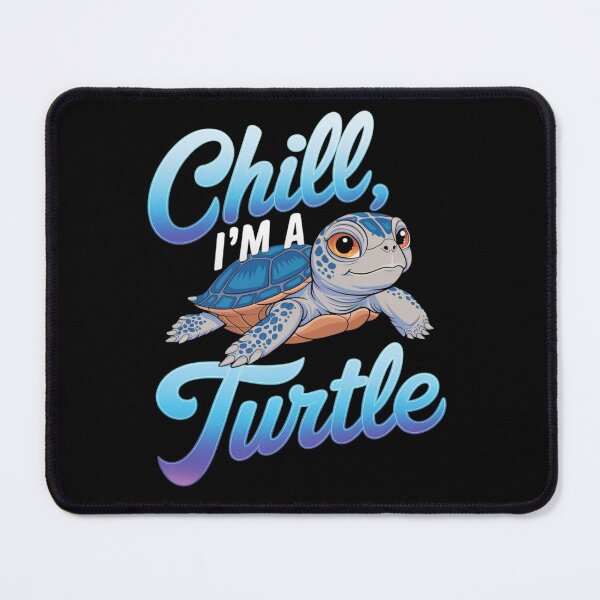 Item preview, Chill im a turtle - Turtley awesome - Shell yeah - Funky turtle - Turtle drawing - Little turtle designed and sold by JansenGS.