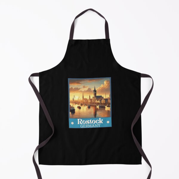 Item preview, Retro Rostock Skyline designed and sold by MaateoDesign.