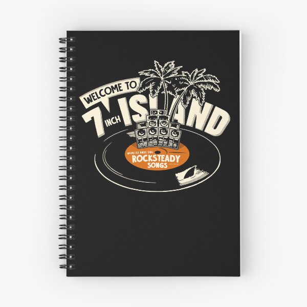 Item preview, Rocksteady Island for dark garment designed and sold by jomi.amsterdam.