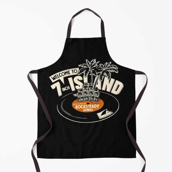 Item preview, Rocksteady Island for dark garment designed and sold by jomi.amsterdam.